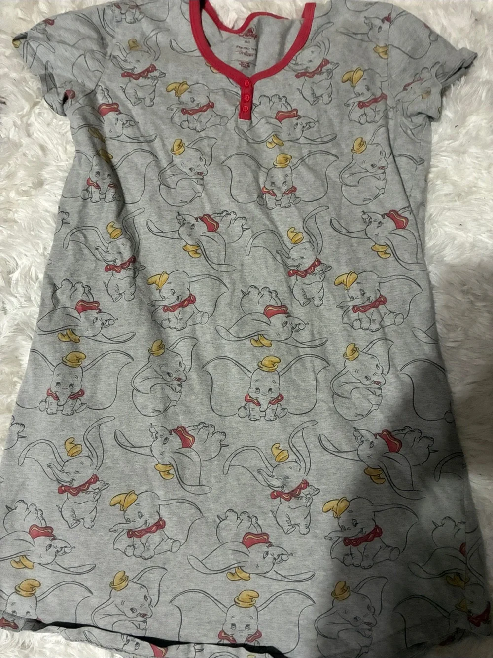Disney dumbo sleep shirt/gown xs